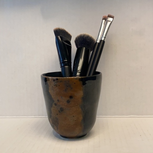 POTTERY cup bowl art piece decor artwork plant pot trinket dish - Picture 10 of 12